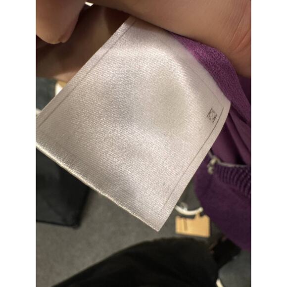 Vintage Chanel Purple A-Line Dress - Size M - Picture 5 of 6